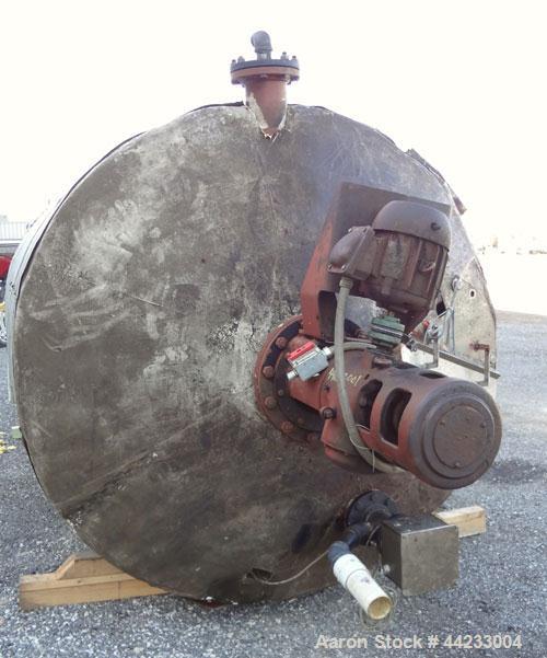 Used 4000 Gallon Carbon Steel Kettle, Model 119-TEC-1.52