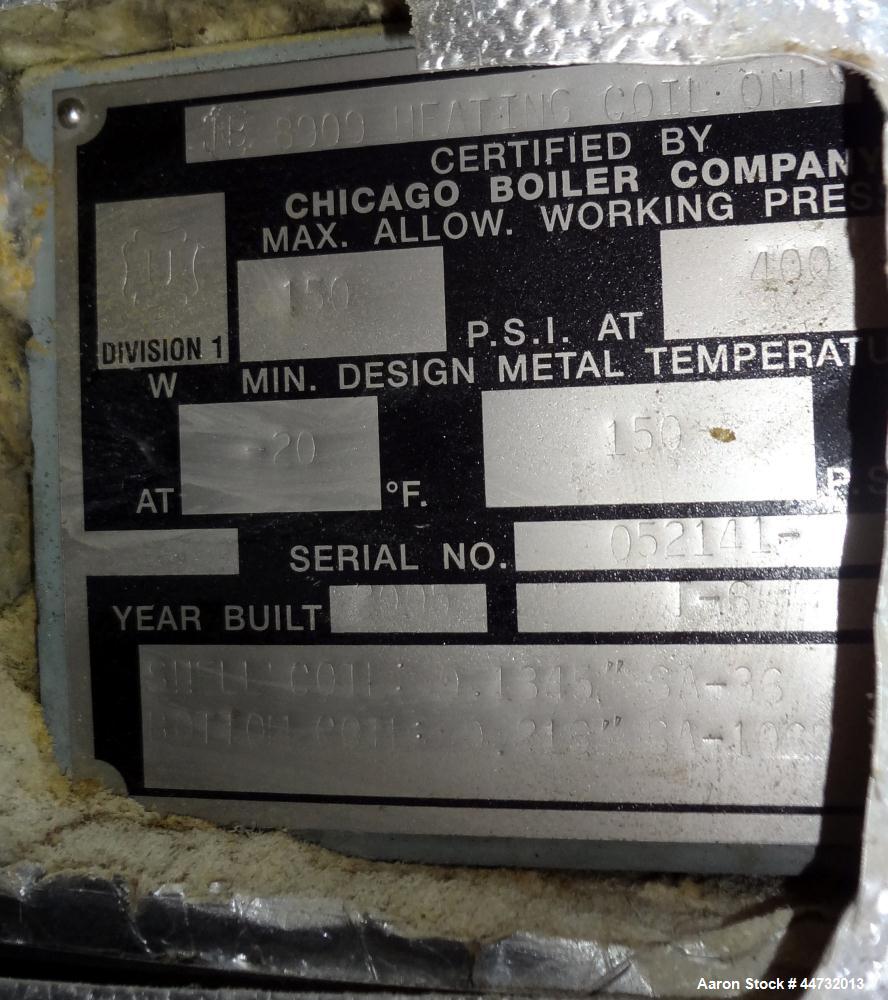 Used 1600 Gallon Carbon Steel Chicago Boiler Kettle