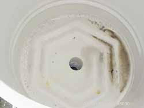 USED:Lee Industries kettle, 55 gallon, PTFE lined. 26" diameter x 24"straight side, flat open top with a 1 piece cover, dish bottom, halfpipe coil jacket (side and bottom) rated 100 psi at 338 deg F....