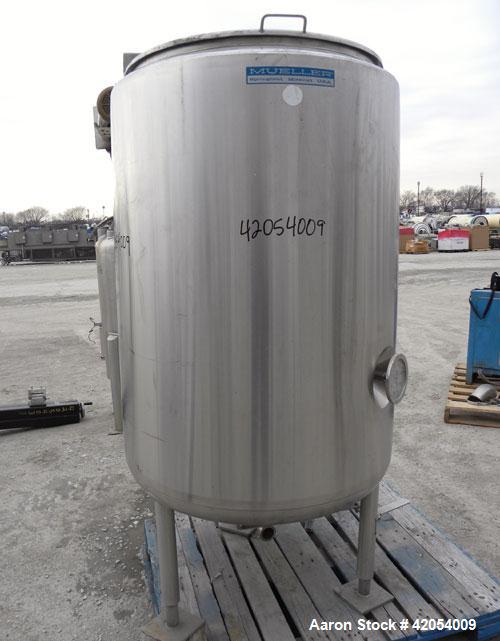 Used Mueller Kettle, 175 Gallon, Model F, Hastel