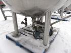 Used Mueller Kettle, 250 Gallon, Hastelloy C-276, vertical. 48