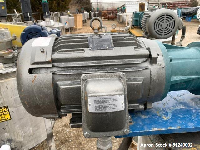 Used - Ross 125 Gallon Stainless Steel Mix Kettle, Model 361-100, Jacketed, 10 HP Motor