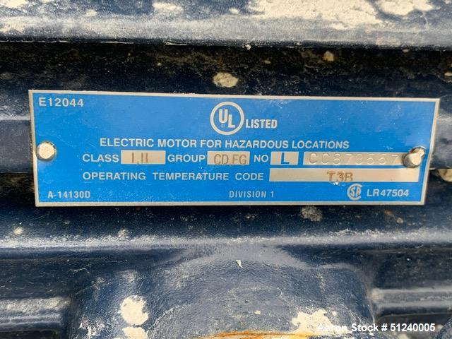 Used Ross Model 361-100 125-Gallon Mix Kettle, Stainless Steel, Agitated, 10 HP Motor