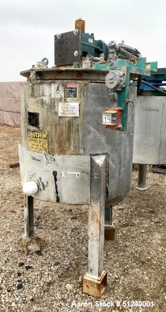 Used- Mix Kettle, Approximately 125 Gallon