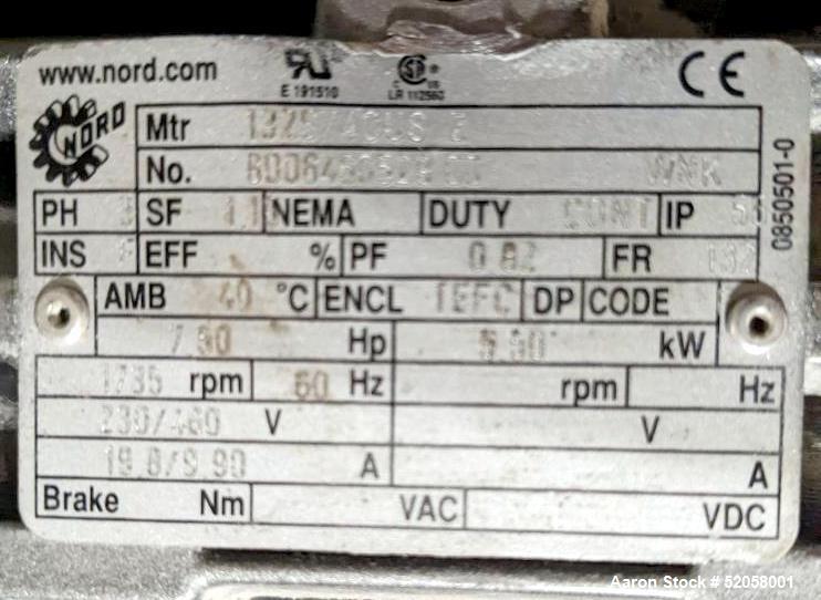 Used A&B Process Systems 400 Gallon Jacketed Tank, 304 Stainless Steel,