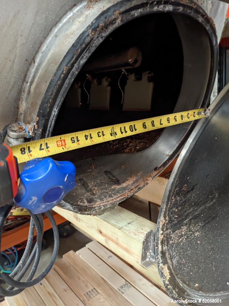 Used A&B Process Systems 400 Gallon Jacketed Tank, 304 Stainless Steel,