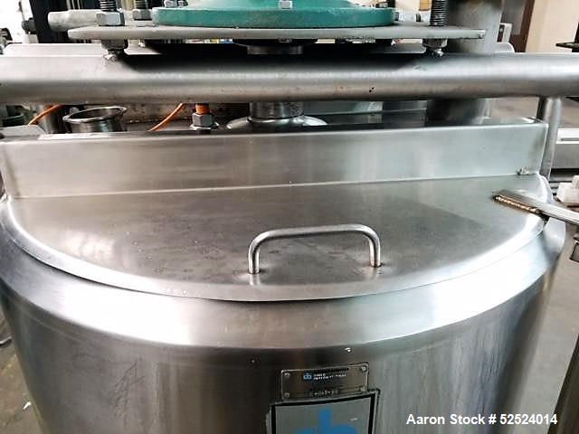 Used Cherry Burrell 100 Gallon Scrape Surface Agitated Jacketed Kettle/Processor