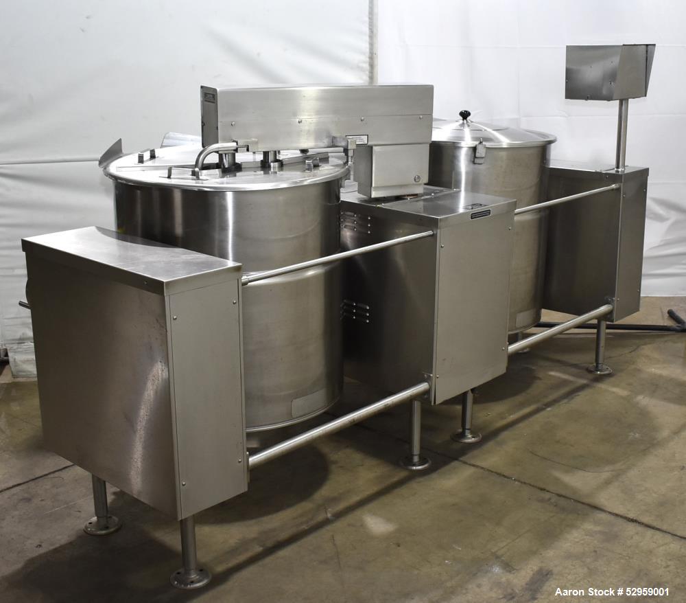 Used Cleveland TMKEL-60-T DUAL 60 Gallon Kettle