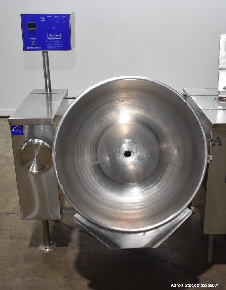 Used Cleveland TMKEL-60-T DUAL 60 Gallon Kettle