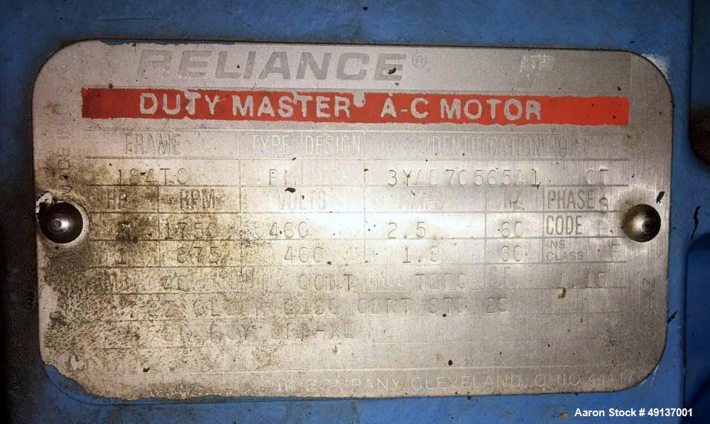 Used DCI Scraper Agitated Mixing Kettle, 400 Gallon, Stainless Steel, Vertical.