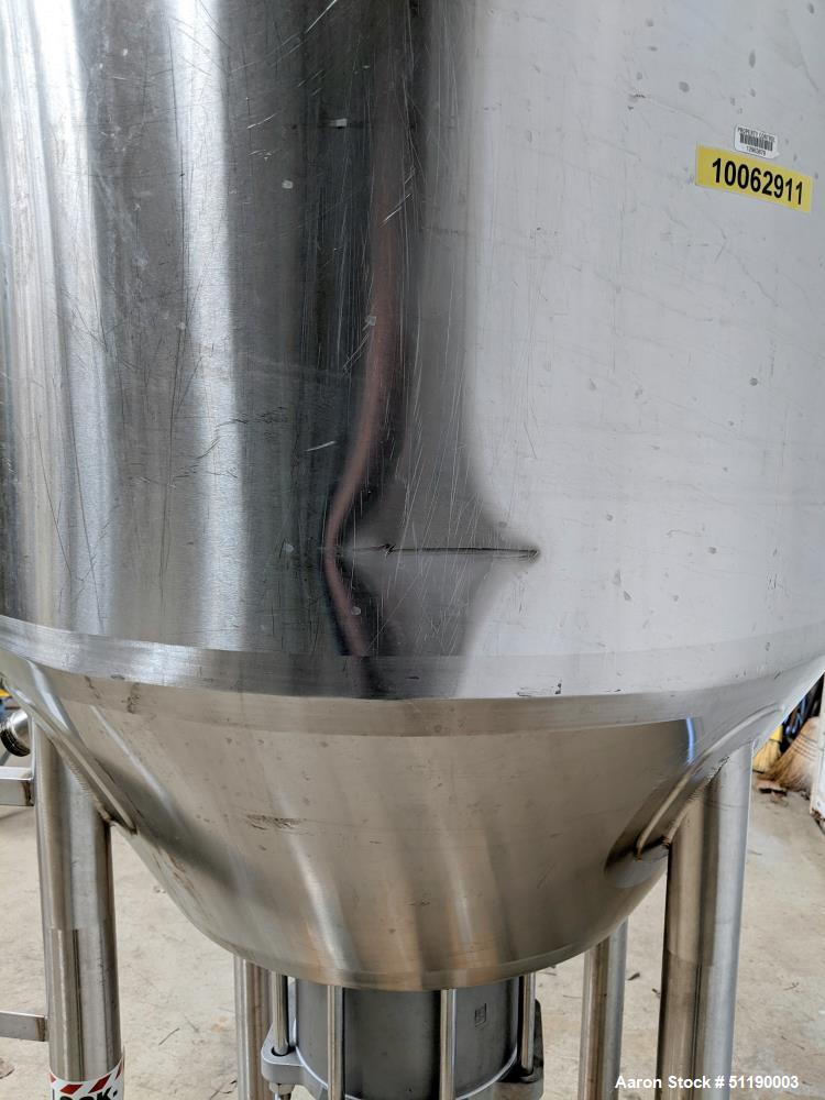 Used- Feldmeier 90 Gallon Jacketed Tank, Stainless Steel, Vertical.