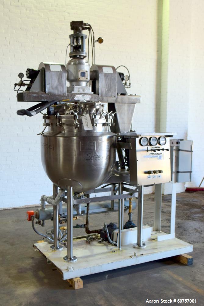 Used- Gifford-Wood AGI-Mixer, Model V/P-A, 40 Gallon