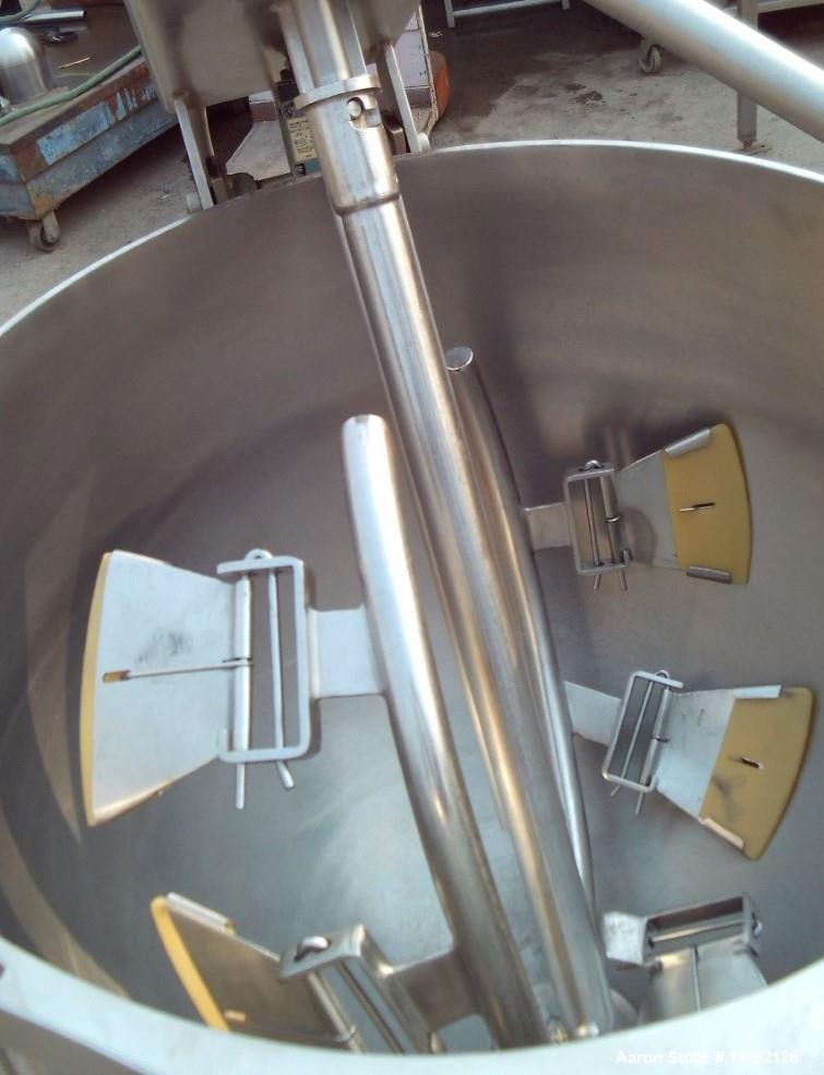 Used Groen Model D/INA/2-80, 80 Gallon Scrape Surface Agitated Kettle