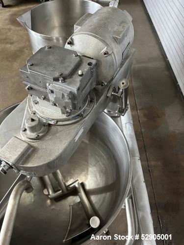 Used-Groen Model DTA-3-60 SP Twin 60 Gallon Kettles