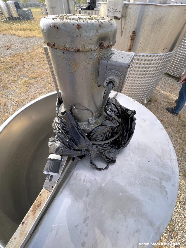 Used Groen N-125 SP Agitated Kettle – 125 Gallon, High-Shear, 316 SS