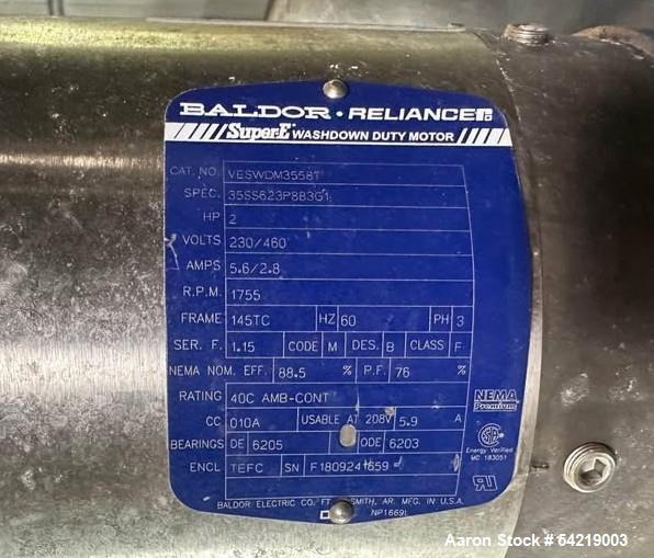 Used Groen Kettle, 100 Gallon capacity, Model TA100 SP, Anchor style agitator.