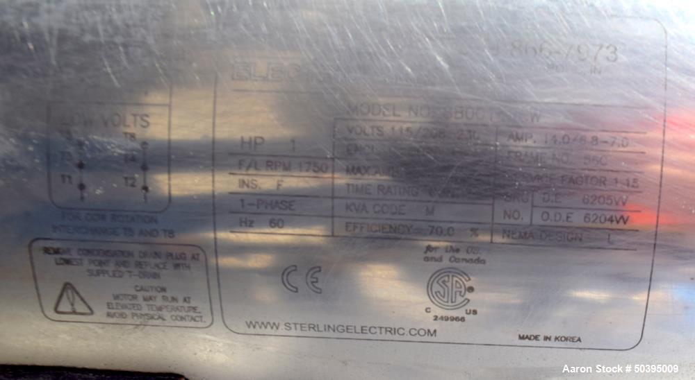 Used Hamilton Style CW Tilting Kettle, 150 Gallon, 316 Stainless Steel.