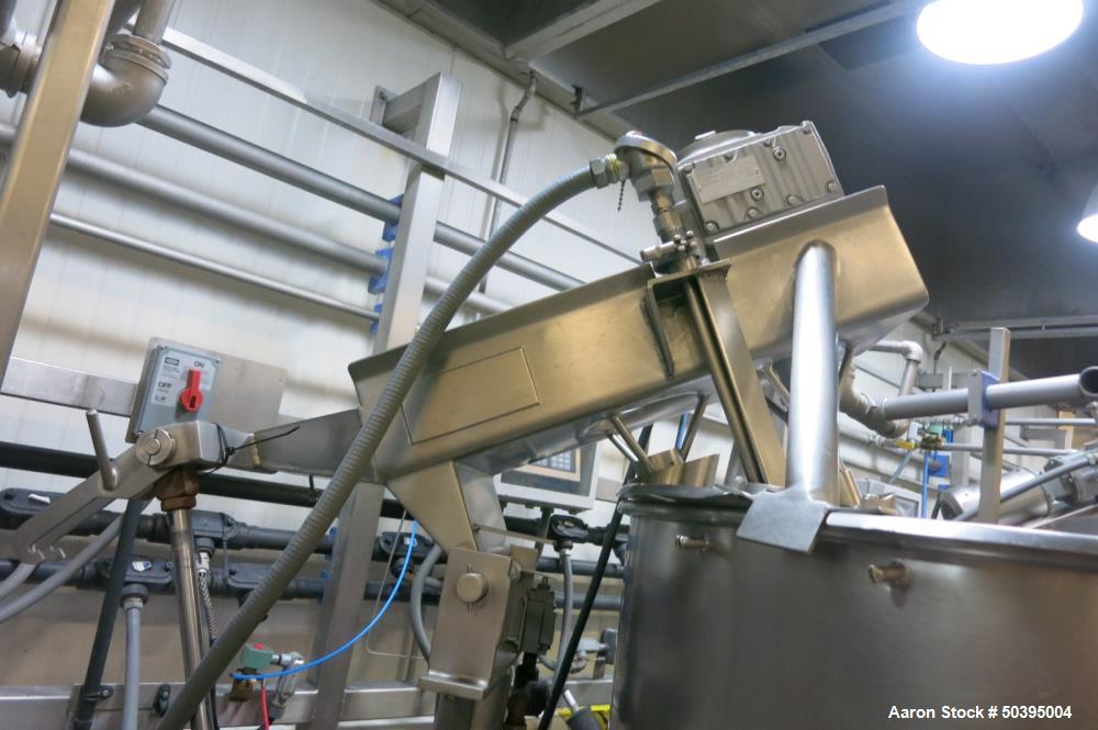 Used Hamilton Style CW Tilting Kettle, 150 Gallon, 316 Stainless Steel