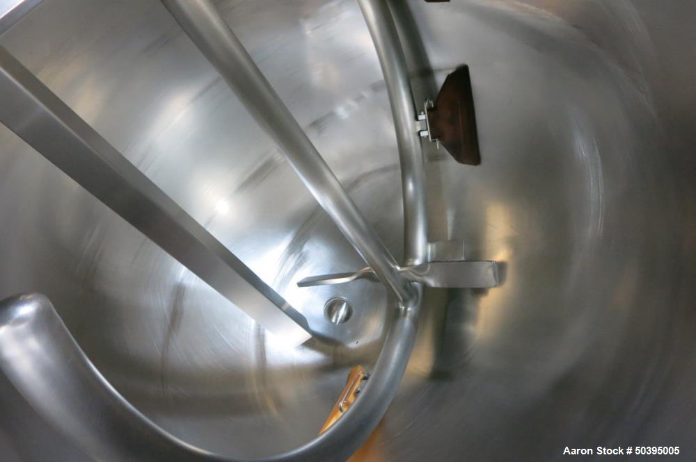 Used Hamilton Style CW Tilting Kettle, 150 Gallon, 316 Stainless Steel