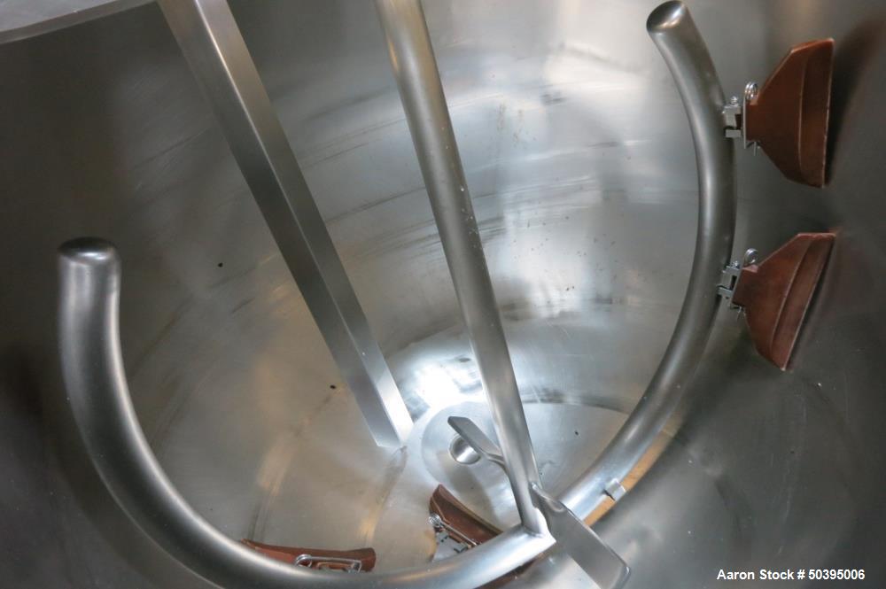 Used Hamilton Style CW Tilting Kettle, 150 Gallon, 316 Stainless Steel