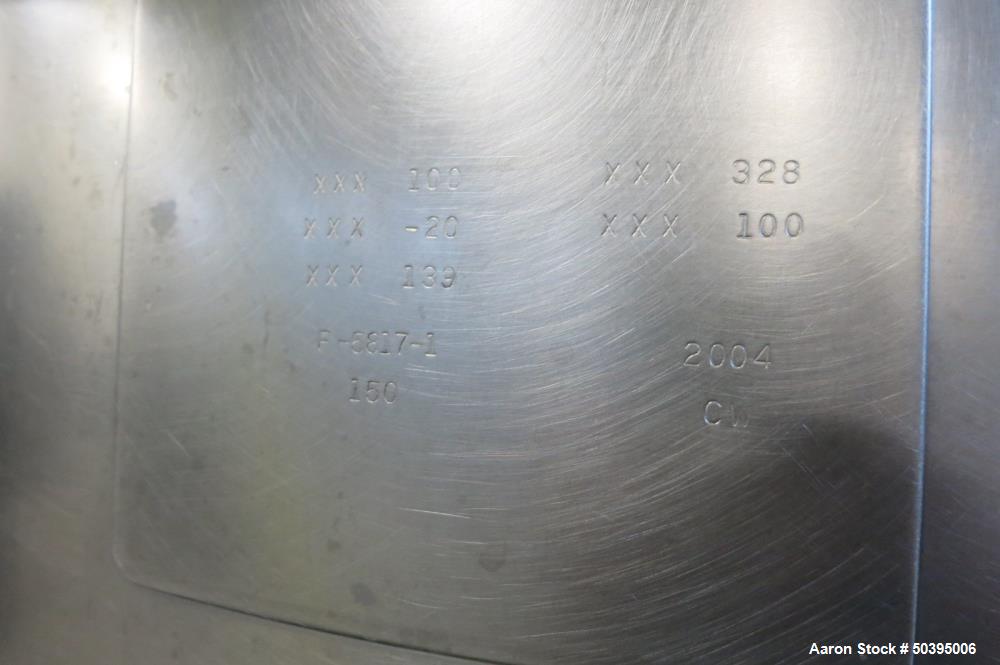 Used Hamilton Style CW Tilting Kettle, 150 Gallon, 316 Stainless Steel
