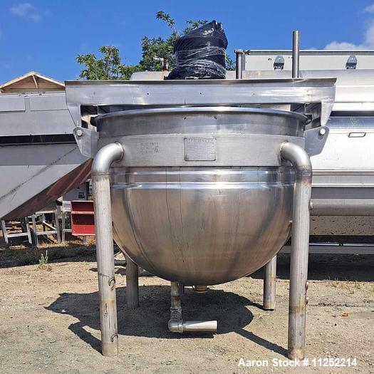 Used-Hamilton 200 Gallon Agitated Kettle