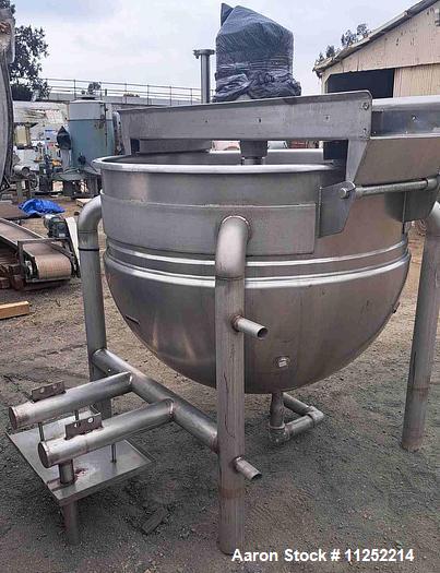 Used-Hamilton 200 Gallon Agitated Kettle