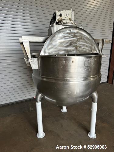 Used- Hamilton 200 Gallon Triple Motion Stainless Steel Kettle