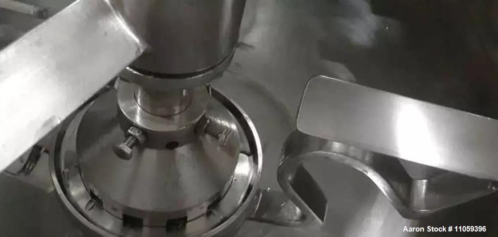 Used J.C. Pardo 13 Gallon Jacketed Vacuum Kettle | 316SS Triple Motion Agi-Mixer