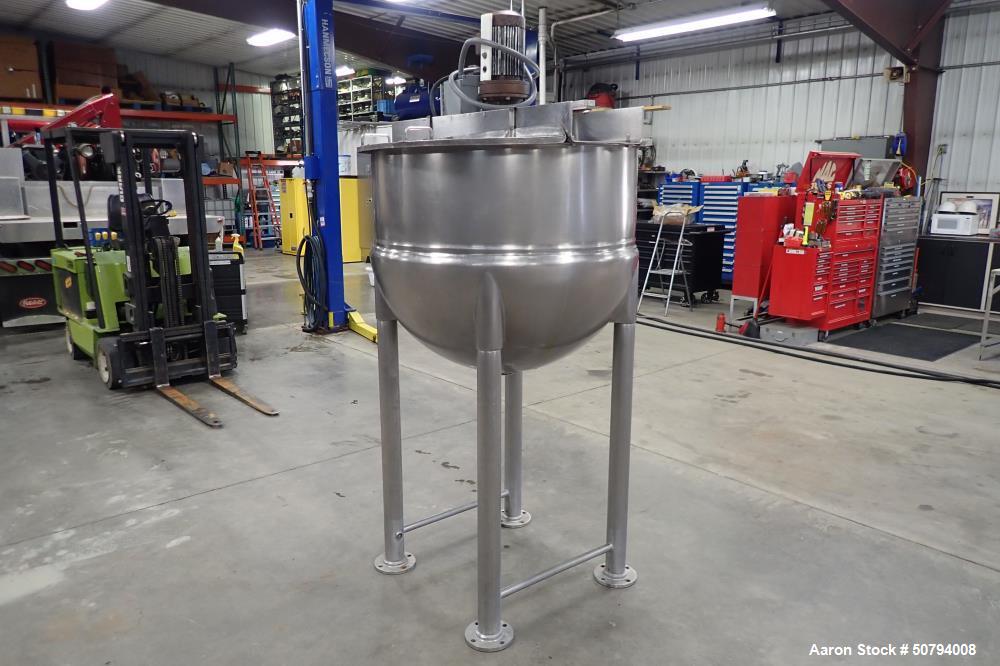 Used- Lee Industries Stainless Steel 150 Gallon Kettle