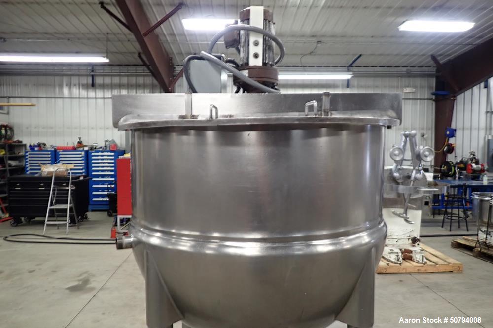 Used Lee Industries Stainless Steel 150 Gallon Kettle