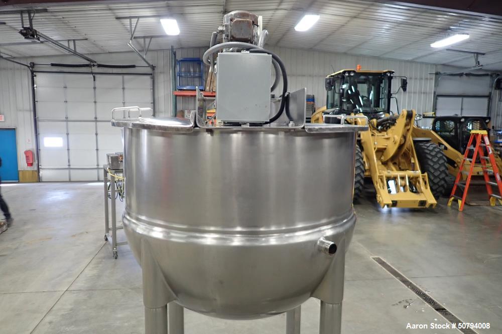 Used- Lee Industries Stainless Steel 150 Gallon Kettle