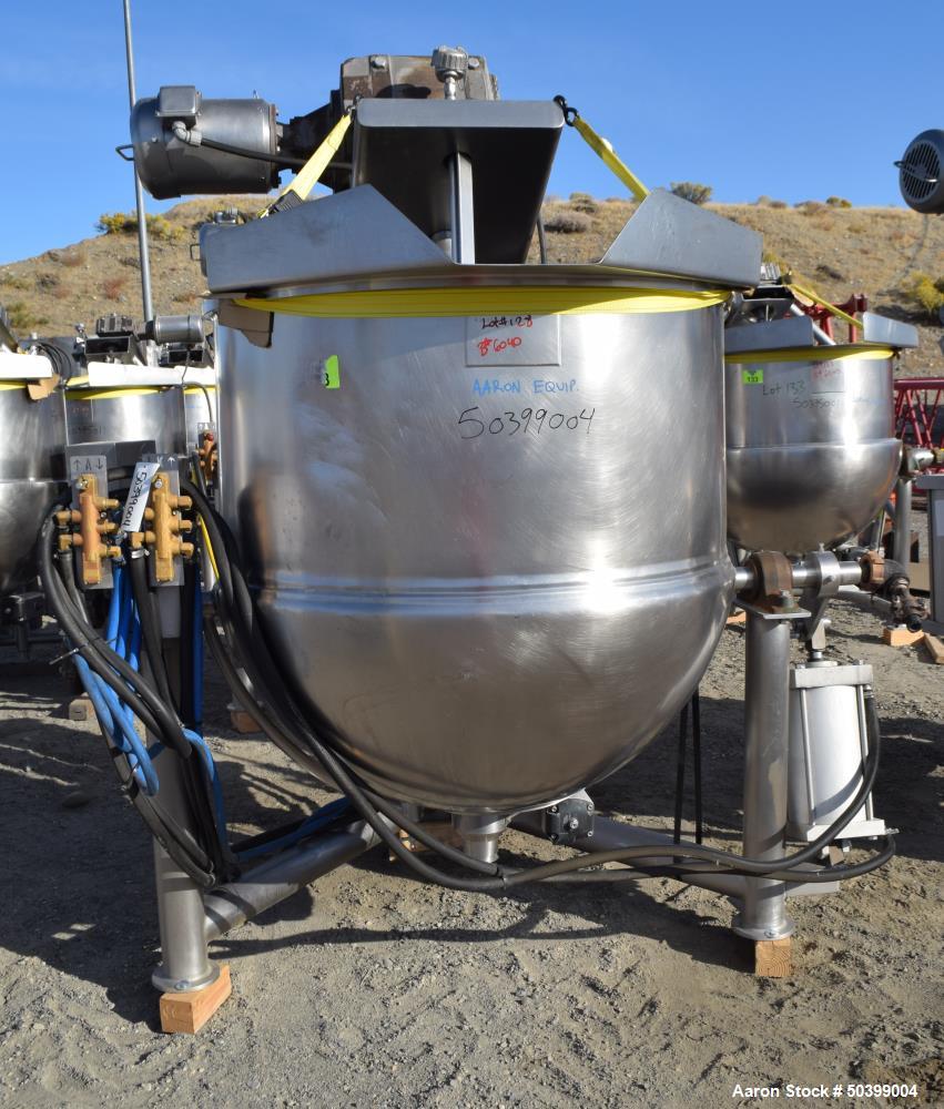 Used Lee Industries Kettle,150 Gallon, Model 150DN/INA/2SP