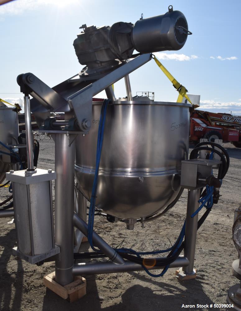 Used- Lee Industries Kettle,150 Gallon, Model 150DN/INA/2SP