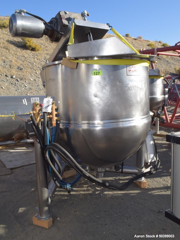 Used Lee Industries Kettle,150 Gallon, Model 150DN/INA/2SP