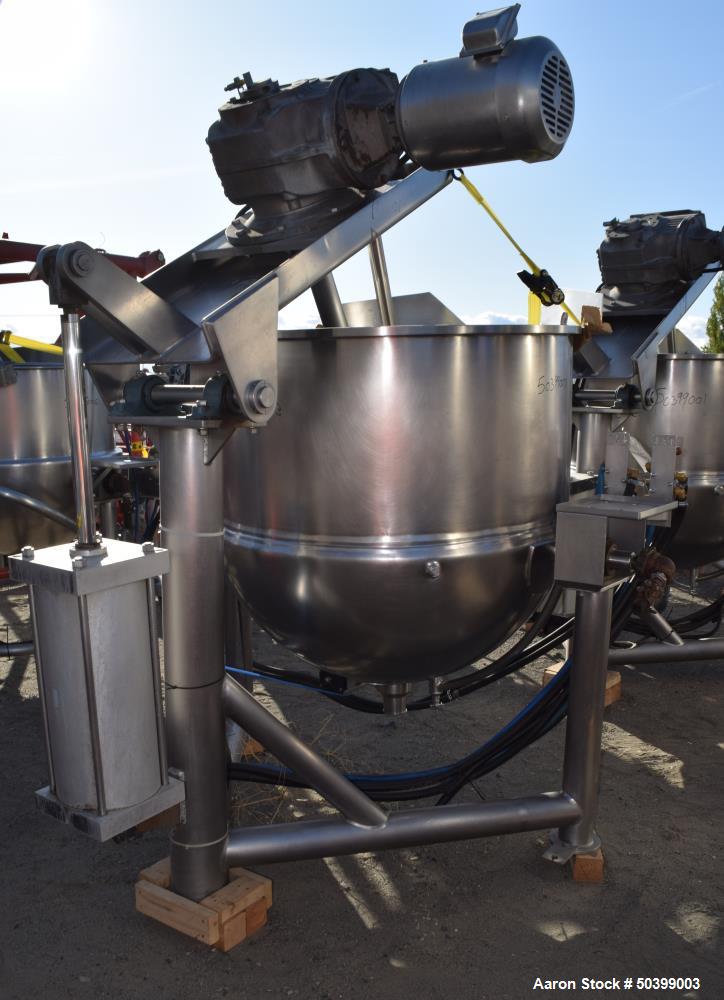 Used- Lee Industries Kettle,150 Gallon, Model 150DN/INA/2SP