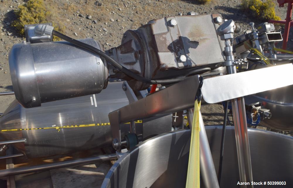 Used Lee Industries Kettle,150 Gallon, Model 150DN/INA/2SP
