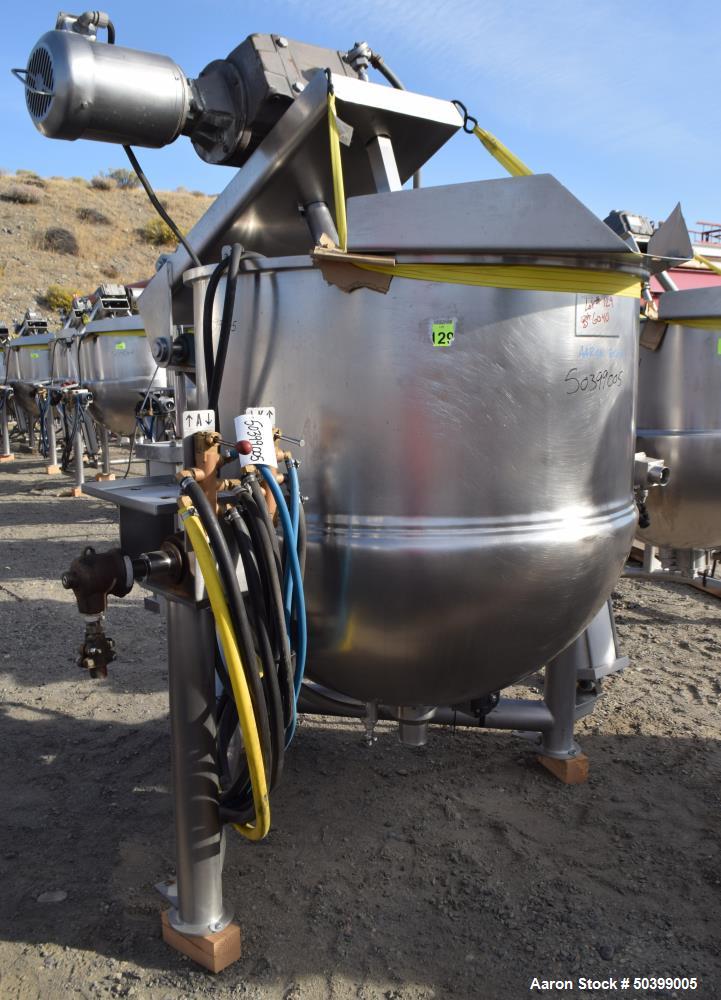 Used Lee Industries Kettle,150 Gallon, Model 150DN/INA/2SP