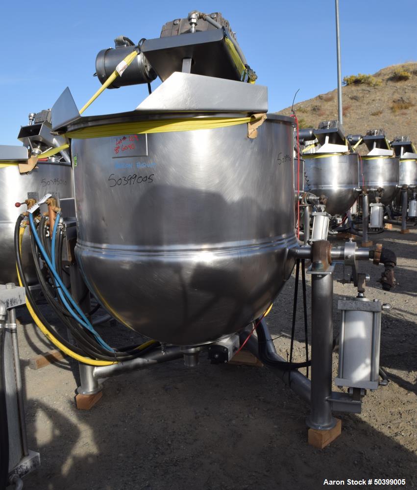Used Lee Industries Kettle,150 Gallon, Model 150DN/INA/2SP