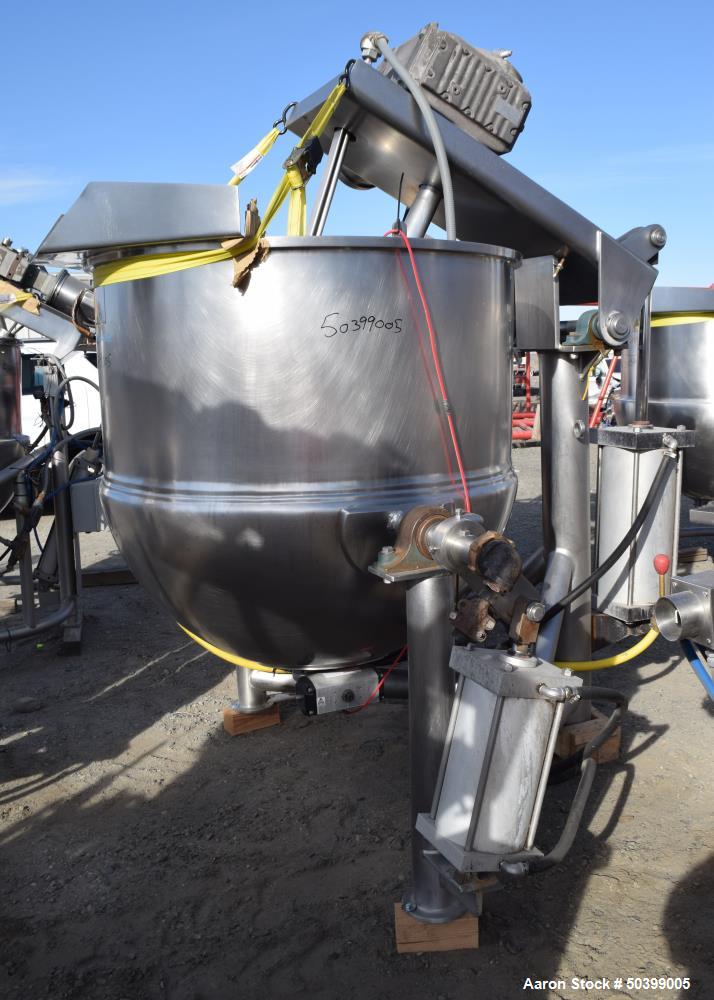 Used Lee Industries Kettle,150 Gallon, Model 150DN/INA/2SP