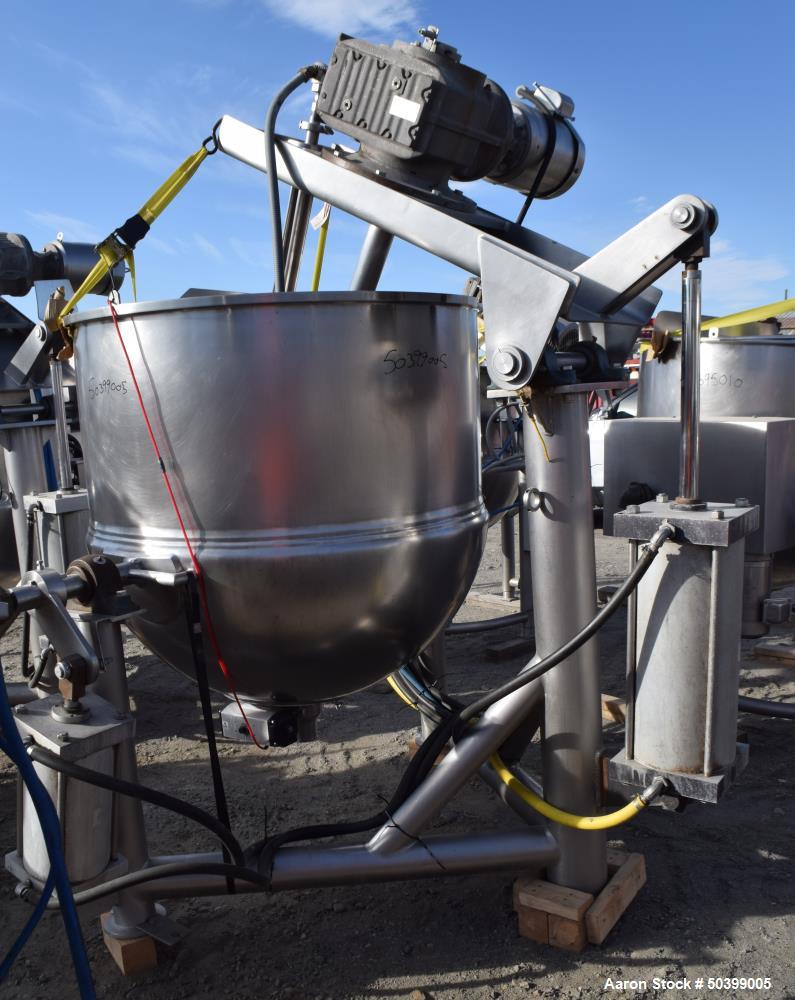 Used Lee Industries Kettle,150 Gallon, Model 150DN/INA/2SP