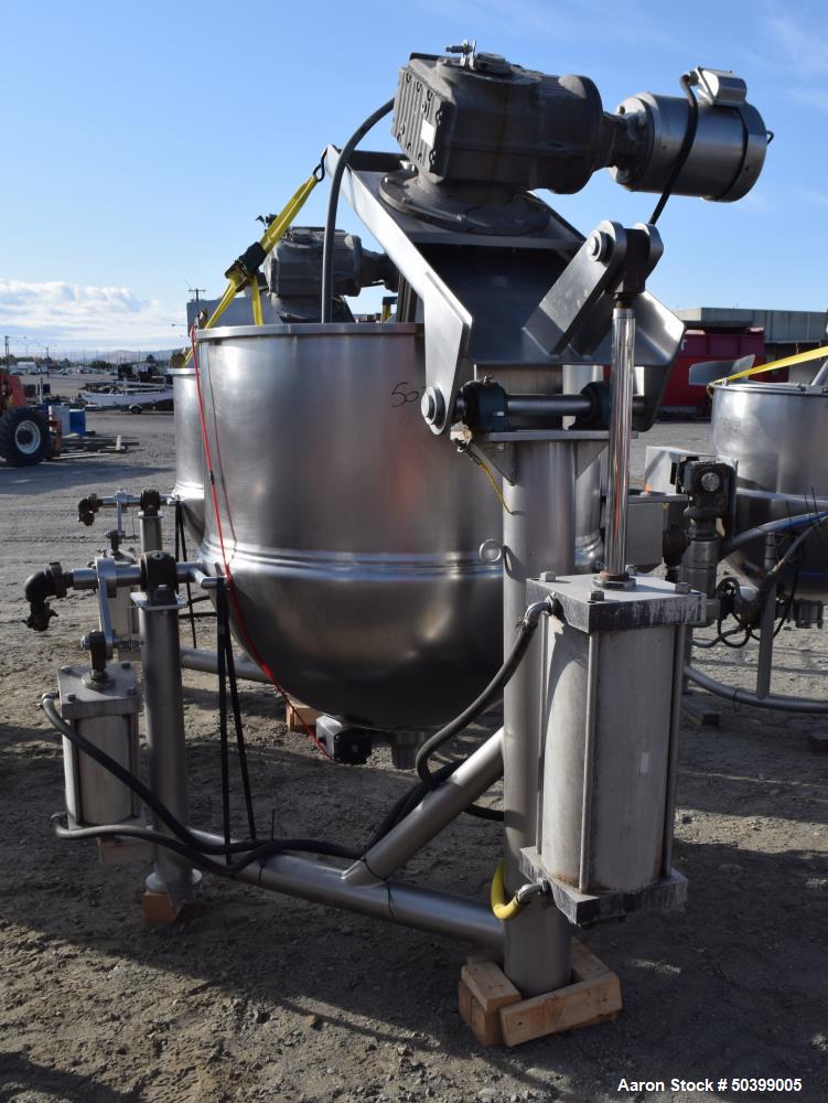 Used Lee Industries Kettle,150 Gallon, Model 150DN/INA/2SP