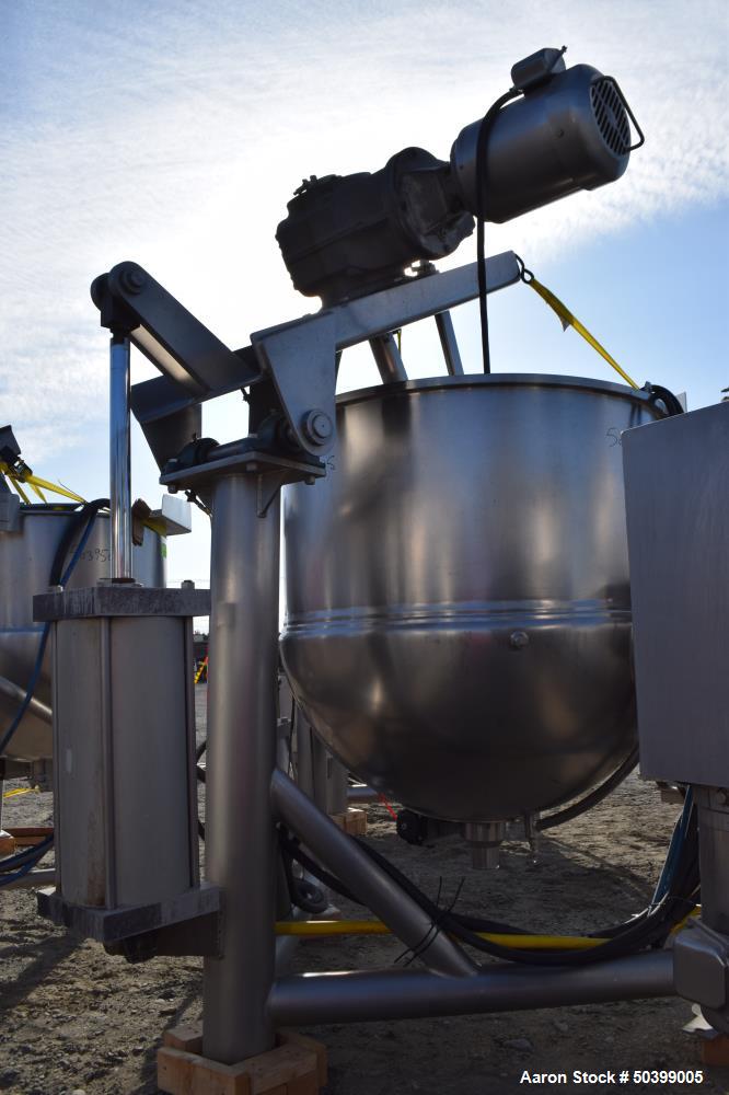 Used Lee Industries Kettle,150 Gallon, Model 150DN/INA/2SP