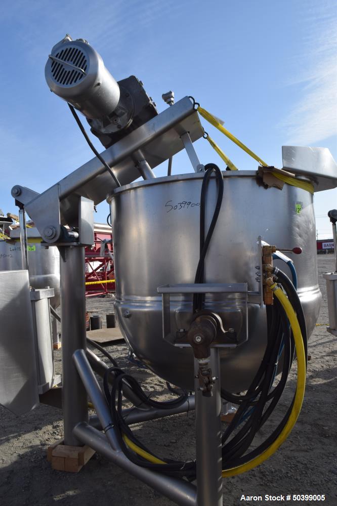 Used Lee Industries Kettle,150 Gallon, Model 150DN/INA/2SP