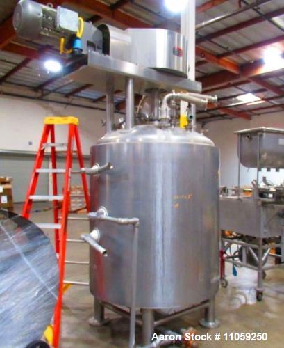 Used- 400 Gallon Lee Jacketed Mix Kettle