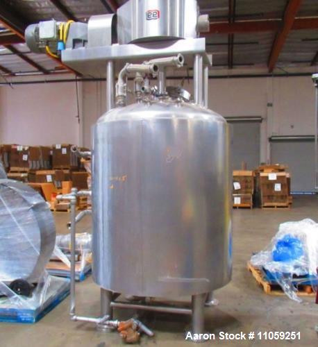 Used- 400 Gallon Lee Jacketed Mix Kettle