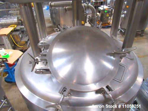 Used- 400 Gallon Lee Jacketed Mix Kettle