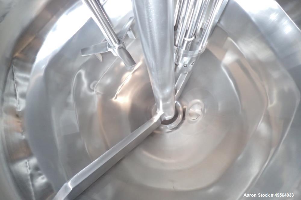 Used Lee Industries Triple Agitated Kettle, 50 Gallon