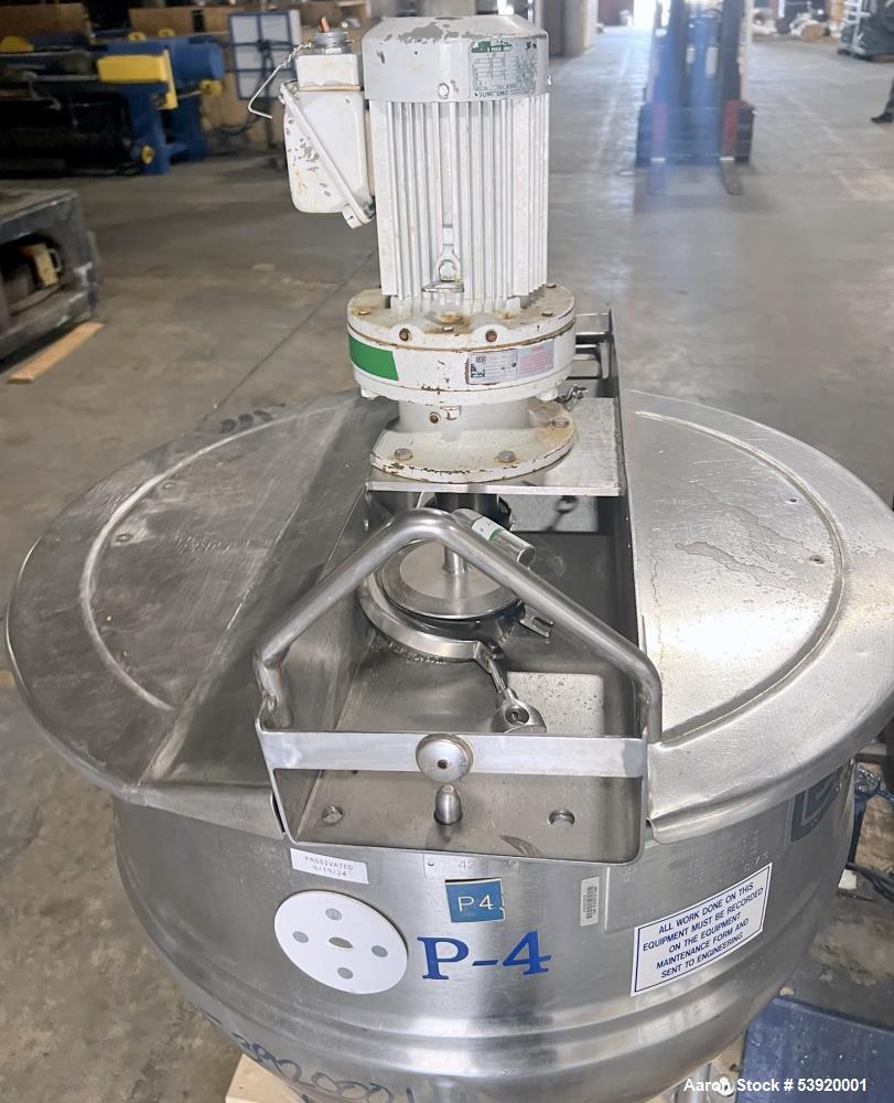 Stainless Steel Steam Jacketed Mix Kettle – Lee Industries D7S 50 Gal