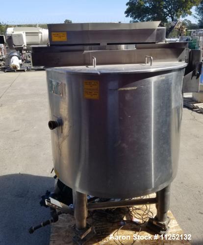 Used-Lee Kettle Model 500L “D9MS” Triple Motion Agitated Kettle